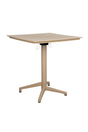 Eettafel George Polypropyleen Beige 70x70 cm-Eettafels-Creating Home