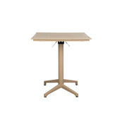 Eettafel George Polypropyleen Beige 70x70 cm-Eettafels-Creating Home