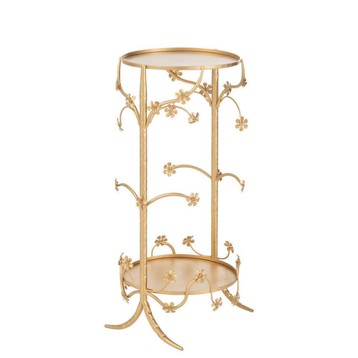 Eettafel Goud Ijzer M 30 cm-Eettafels-J-Line