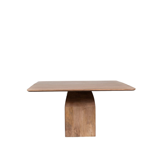 Eettafel Ingo Mangohout Nature Smooth 130x130-Eettafels-LABEL51