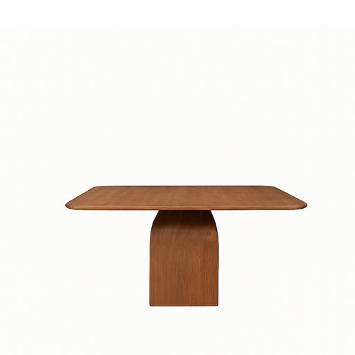 Eettafel Ingo Mangohout Nature smooth 140x140x76 cm-Eettafels-LABEL51
