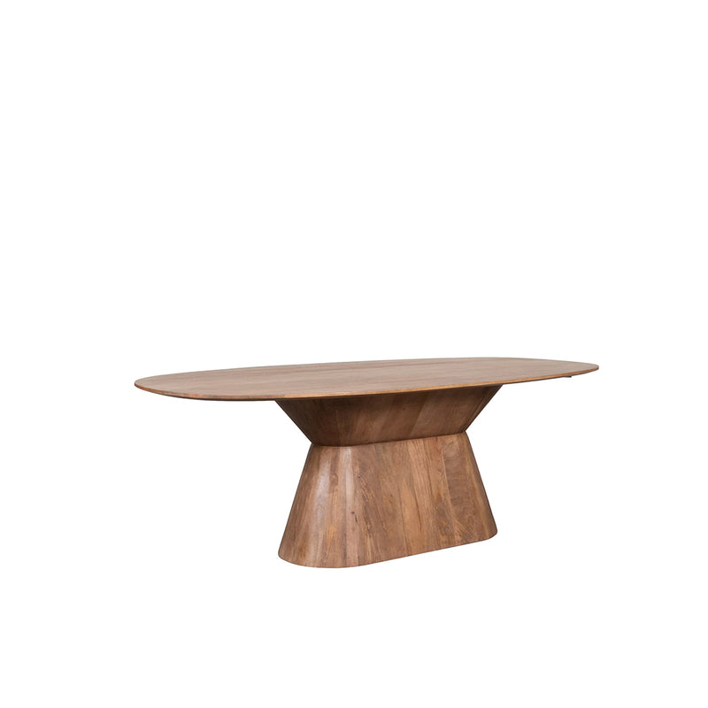 Eettafel Jagger Mangohout Nature Smooth 200x110-Eettafels-LABEL51