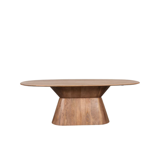 Eettafel Jagger Mangohout Nature smooth 220x110x76 cm-Eettafels-LABEL51
