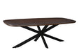 Eettafel Jesper Mangohout Bruin 100x210 cm-Eettafels-Livingfurn