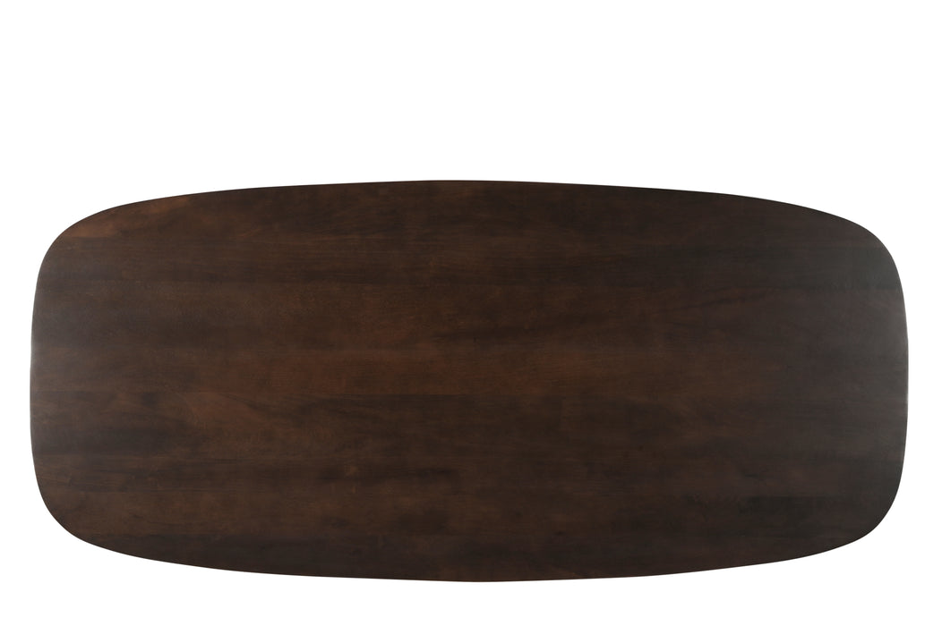 Eettafel Jesper Mangohout Bruin 100x210 cm-Eettafels-Livingfurn