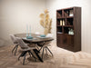 Eettafel Jesper Mangohout Bruin 100x210 cm-Eettafels-Livingfurn