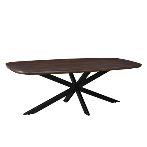 Eettafel Jesper Mangohout Bruin 105x230 cm-Eettafels-Livingfurn