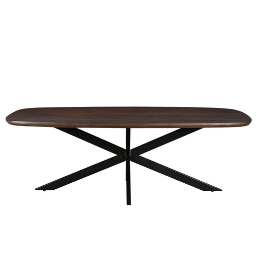 Eettafel Jesper Mangohout Bruin 105x230 cm-Eettafels-Livingfurn