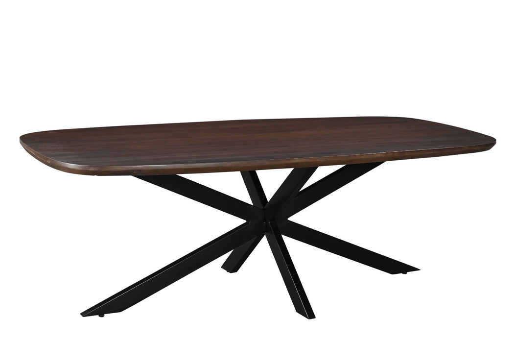 Eettafel Jesper Mangohout Bruin 230x105 cm-Eettafels-Livingfurn
