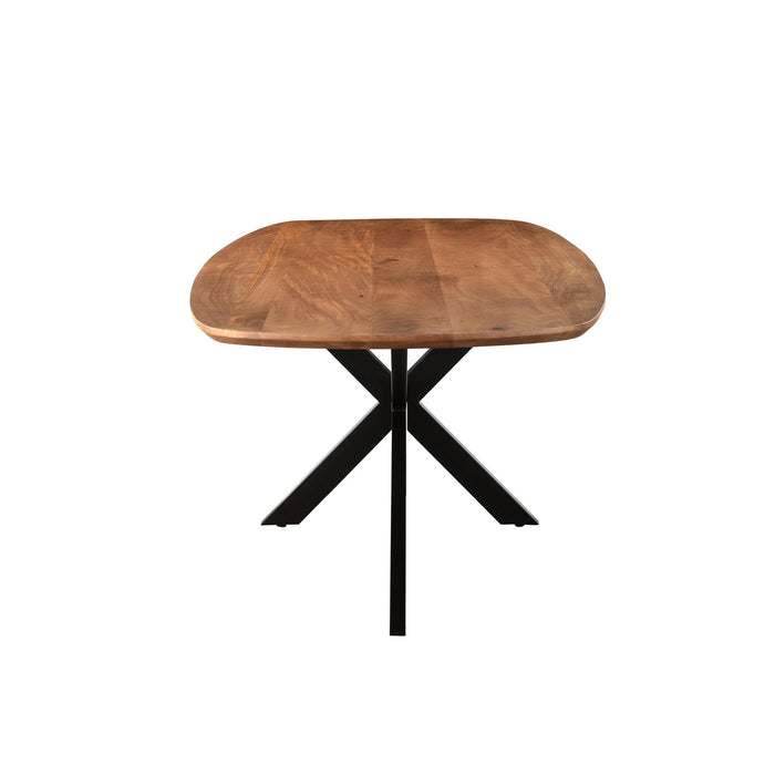 Eettafel Jesper Mangohout Naturel hout 105x230 cm-Eettafels-Livingfurn