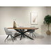 Eettafel Jesper Mangohout Naturel hout 105x230 cm-Eettafels-Livingfurn