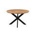 Eettafel Jesper Mangohout Naturel hout 120 cm 120x120x76 cm 31014-Eettafels-Livingfurn