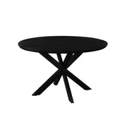 Eettafel Jesper Mangohout Naturel hout 120 cm 120x120x76 cm 31023-Eettafels-Livingfurn