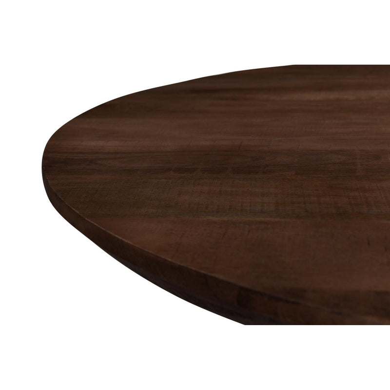 Eettafel Jesper Mangohout Naturel hout 120 cm 120x120x76 cm 31033-Eettafels-Livingfurn