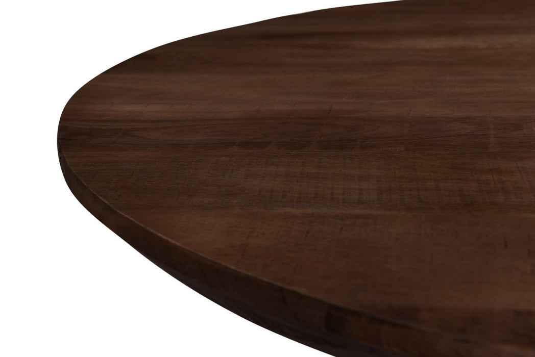 Eettafel Jesper Mangohout Naturel hout 120 cm-Eettafels-Livingfurn