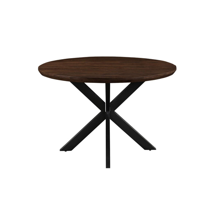 Eettafel Jesper Mangohout Naturel hout 120 cm-Eettafels-Livingfurn