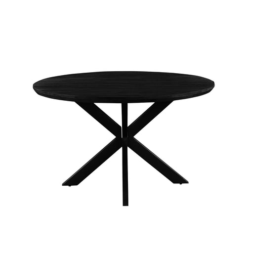 Eettafel Jesper Mangohout Naturel hout 130 cm 130x130x76 cm-Eettafels-Livingfurn