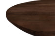 Eettafel Jesper Mangohout Naturel hout 130 cm-Eettafels-Livingfurn