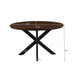 Eettafel Jesper Mangohout Naturel hout 130 cm-Eettafels-Livingfurn