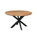 Eettafel Jesper Mangohout Naturel hout 140 cm-Eettafels-Livingfurn