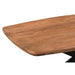 Eettafel Jesper Mangohout Naturel hout 180x90 cm 13861-Eettafels-Livingfurn