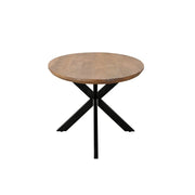 Eettafel Jesper Mangohout Naturel hout 180x90 cm 31011-Eettafels-Livingfurn
