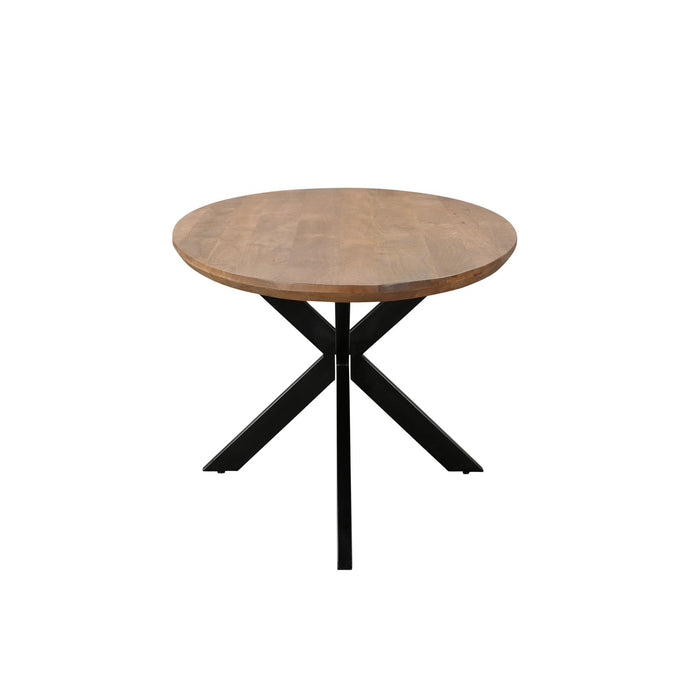 Eettafel Jesper Mangohout Naturel hout 210x100 cm-Eettafels-Livingfurn