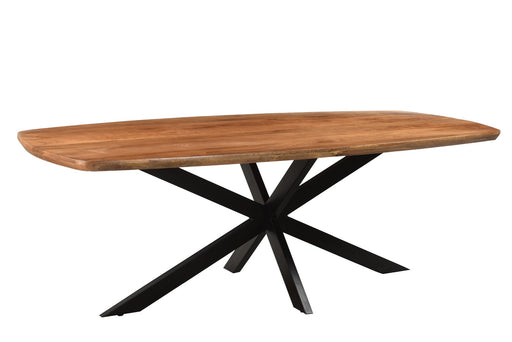 Eettafel Jesper Mangohout Naturel hout 210x100 cm-Eettafels-Livingfurn