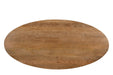 Eettafel Jesper Mangohout Naturel hout 210x100 cm-Eettafels-Livingfurn