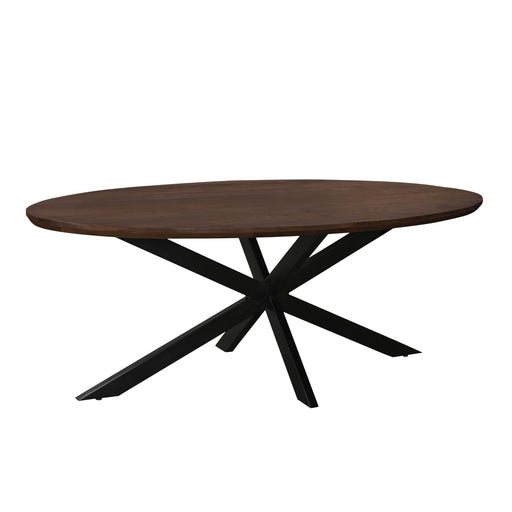 Eettafel Jesper Mangohout Naturel hout 210x110 cm-Eettafels-Livingfurn