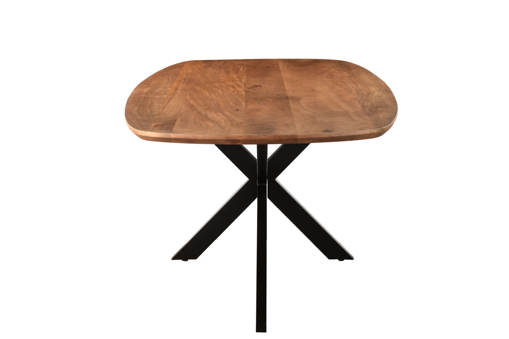 Eettafel Jesper Mangohout Naturel hout 230x105 cm-Eettafels-Livingfurn