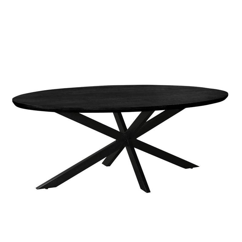Eettafel Jesper Mangohout Naturel hout 240x110 cm 31018-Eettafels-Livingfurn