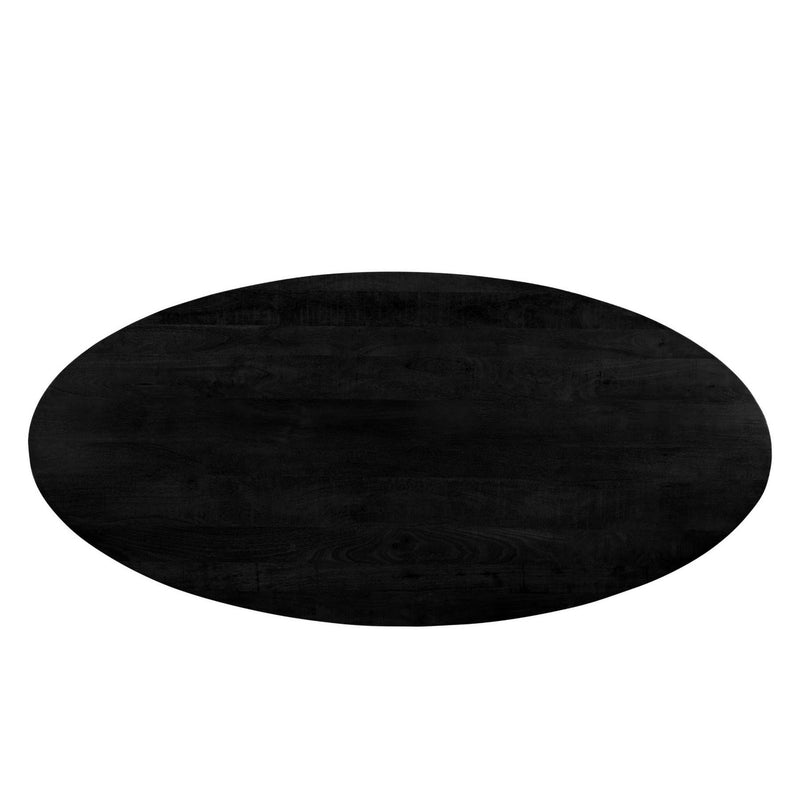 Eettafel Jesper Mangohout Naturel hout 240x110 cm 31018-Eettafels-Livingfurn