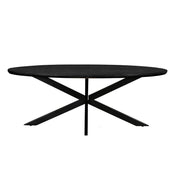 Eettafel Jesper Mangohout Naturel hout 240x110 cm 31018-Eettafels-Livingfurn