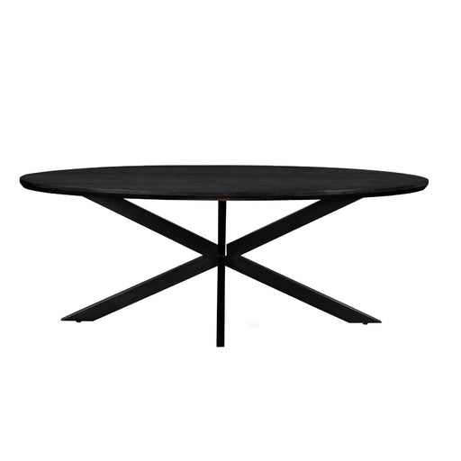 Eettafel Jesper Mangohout Naturel hout 240x110 cm 31018-Eettafels-Livingfurn