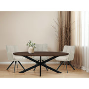 Eettafel Jesper Mangohout Naturel hout 240x110 cm 31034-Eettafels-Livingfurn