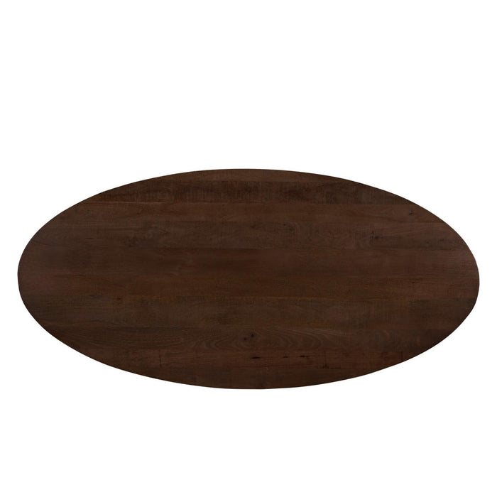 Eettafel Jesper Mangohout Naturel hout 240x110 cm-Eettafels-Livingfurn