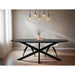 Eettafel Jesper Mangohout Naturel hout 240x110 cm-Eettafels-Livingfurn