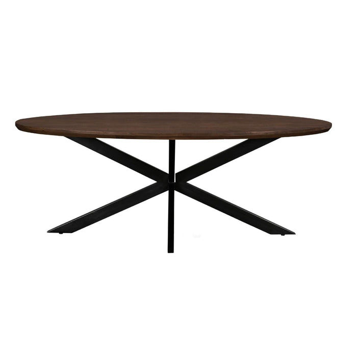 Eettafel Jesper Mangohout Naturel hout 240x110 cm-Eettafels-Livingfurn