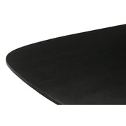 Eettafel Jesper Mangohout Zwart 210x105 cm-Eettafels-Livingfurn