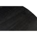 Eettafel Kala Mangohout Zwart 120 cm 120x120x76 cm-Eettafels-Livingfurn