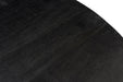 Eettafel Kala Mangohout Zwart 150 cm-Eettafels-Livingfurn