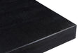 Eettafel Kala Mangohout Zwart 200x100 cm-Eettafels-Livingfurn