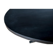 Eettafel Kala Mangohout Zwart 210x100 cm-Eettafels-Livingfurn