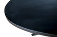 Eettafel Kala Mangohout Zwart 210x100 cm-Eettafels-Livingfurn