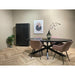 Eettafel Kala Mangohout Zwart 24x110 cm-Eettafels-Livingfurn