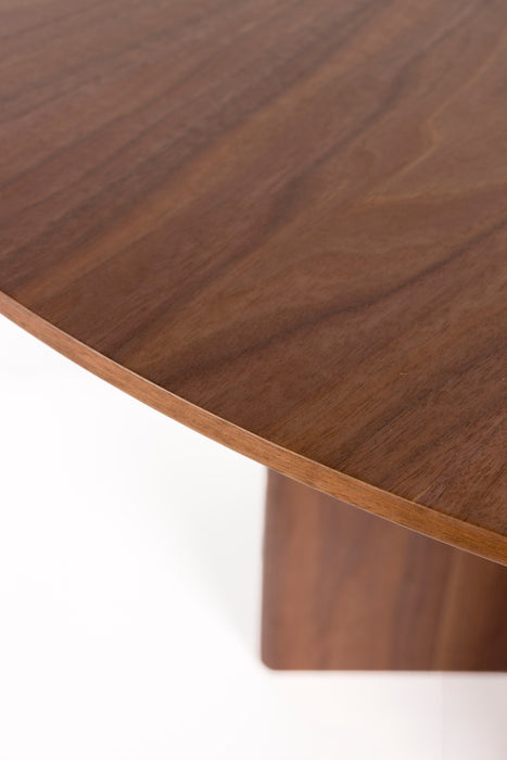 Eettafel Laurent MDF Bruin Ø120x75 cm