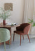 Eettafel Laurent MDF Bruin Ø120x75 cm-Eettafels-Creating Home