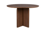 Eettafel Laurent MDF Bruin Ø120x75 cm-Eettafels-Creating Home