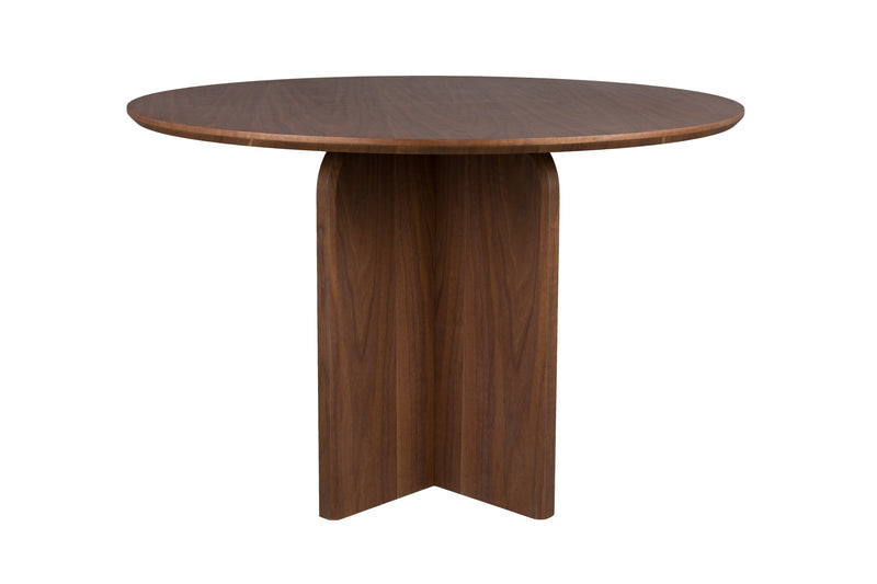 Eettafel Laurent MDF Bruin Ø120x75 cm-Eettafels-Creating Home